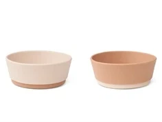 Liewood rose mix skåle Clarke silikone (2-pack)